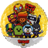 Palloncino Tondo Brawl Stars Mylar 45 cm