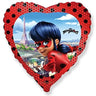 Palloncino Cuore Miraculous Ladybug Mylar