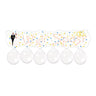 Festone W Gli Sposi con Palloncini Bianco