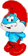 Palloncino Grande Puffo Mylar Blu