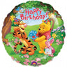 Palloncino Winnie The Pooh Happy Birthday Mylar 45 cm