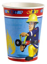 Bicchieri di Carta Sam il Pompiere da 266 ml