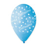 Palloncini in Lattice Battesimo Celesti 30 cm Celeste