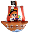 Palloncino Mylar Pirati Bambino