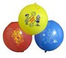 Palloncini in Lattice Punchball Decorati (10 pz) 40 cm Multicolor