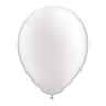 Palloncini in Lattice Bianco Metallizzato 12" da 50 pz 30 cm