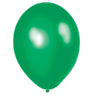 Palloncini in Lattice Verde Metallizzato 12" da 50 pz 30 cm