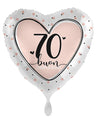 Palloncino Cuore Compleanno 70 anni