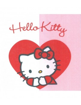 Tovaglioli di Carta Hello Kitty 33x33