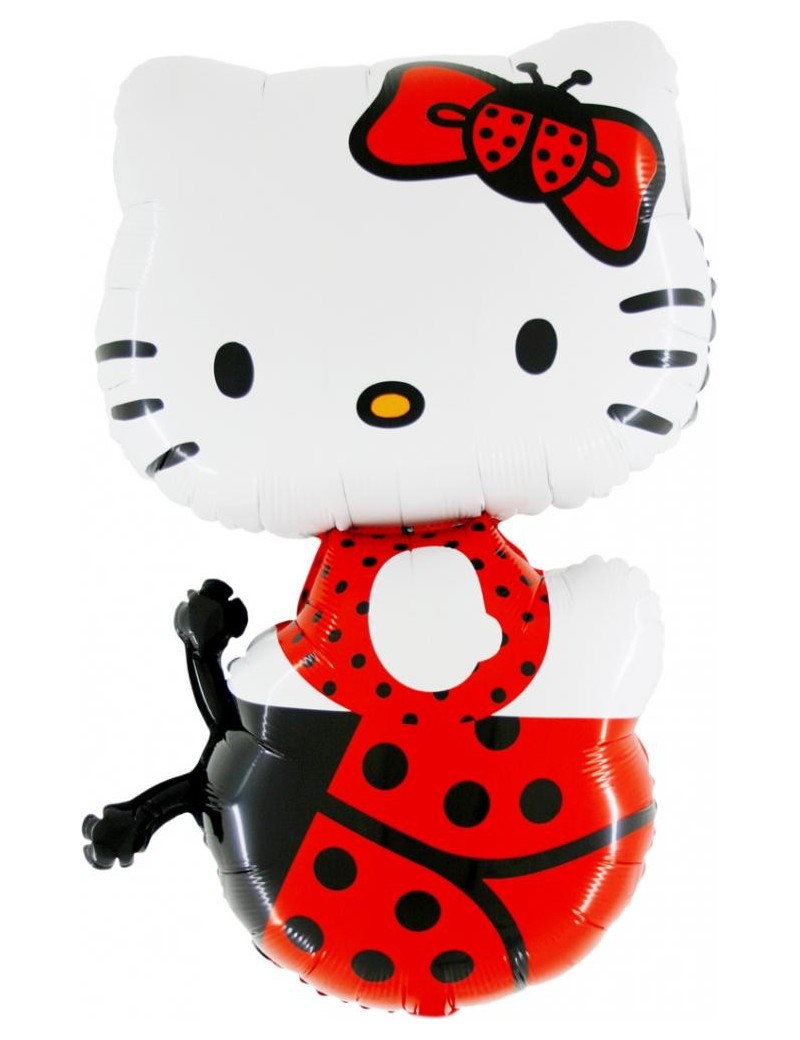 Palloncino Hello Kitty Lady Bug