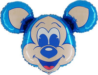 Palloncino Macho Blu Mylar 75 cm