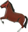 Palloncino Cavallo Marrone Mylar 90 cm