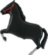 Palloncino Cavallo Nero Mylar 90 cm
