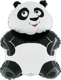 Palloncino Panda Mylar 73 cm Bianco Nero