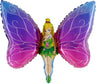 Palloncino Fatina con le Ali Mylar 76 cm Multicolor