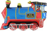 Palloncino Trenino Mylar 72 cm Rosso Blu