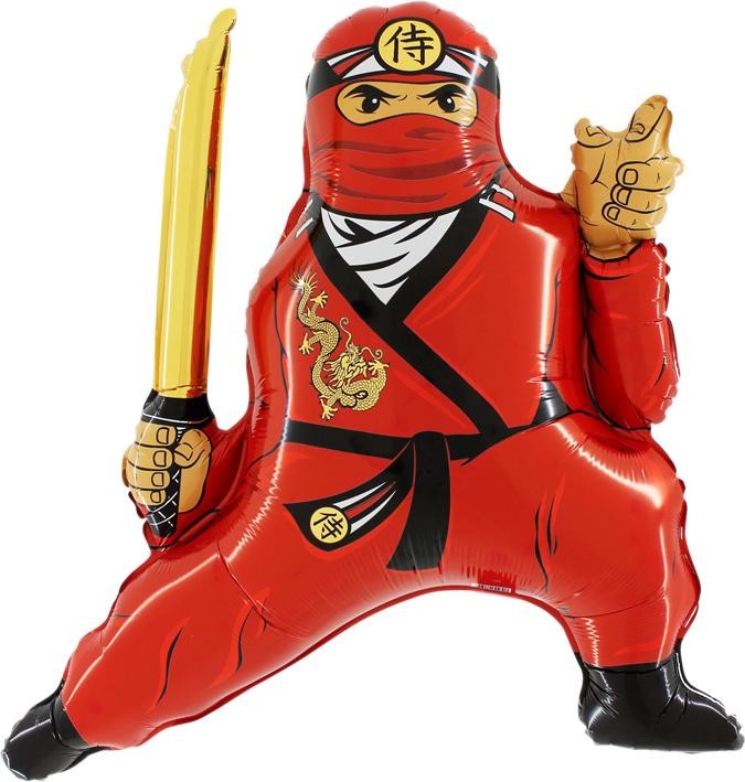 Palloncino Ninja Rosso