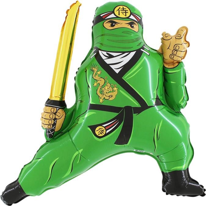 Palloncino Ninja Verde