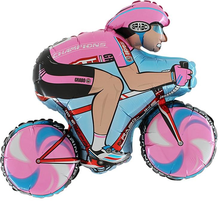 Palloncino Ciclista Rosa