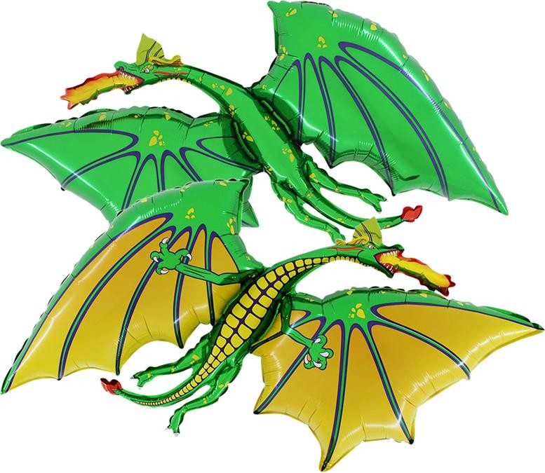 Palloncino Dragone Verde