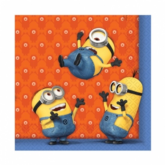Tovaglioli Minions 33x33 (20 pz)