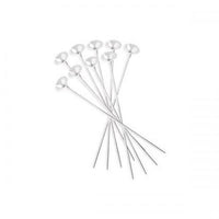 Astine con Valvola per Palloncini (10 pz) Bianco