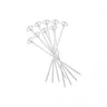 Astine con Valvola per Palloncini (10 pz) Bianco