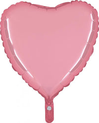 Palloncino Cuore 18" Colore Rosa Mylar 45 cm