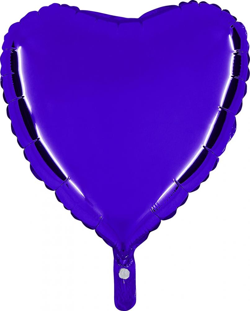 Palloncino Cuore 18" Colore Blu