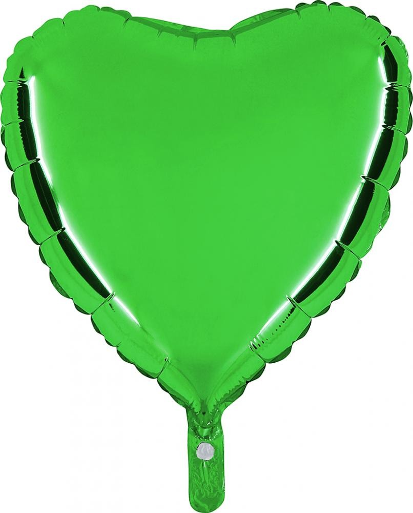 Palloncino Cuore 18" Colore Verde