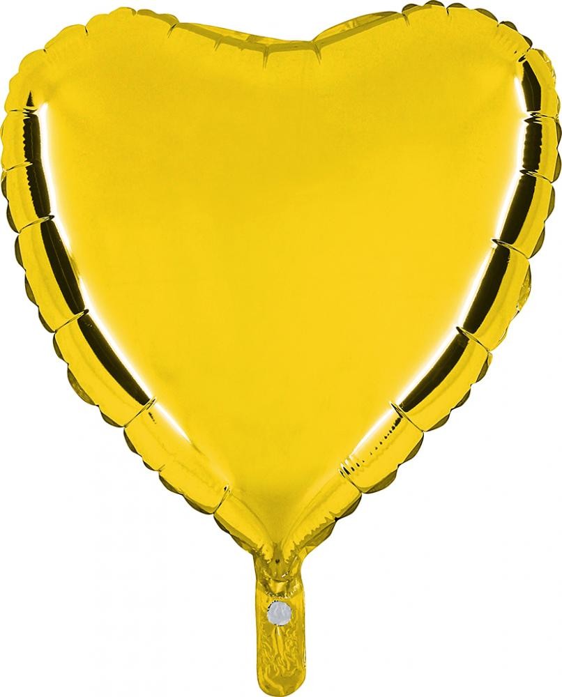 Palloncino Cuore 18" Colore Oro