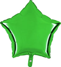 Palloncino Stella 18" Colore Verde Mylar 45 cm