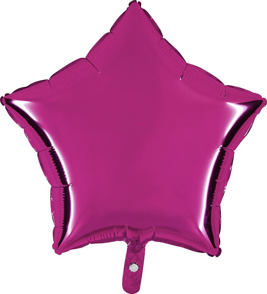 Palloncino Stella 18" Colore Fucsia