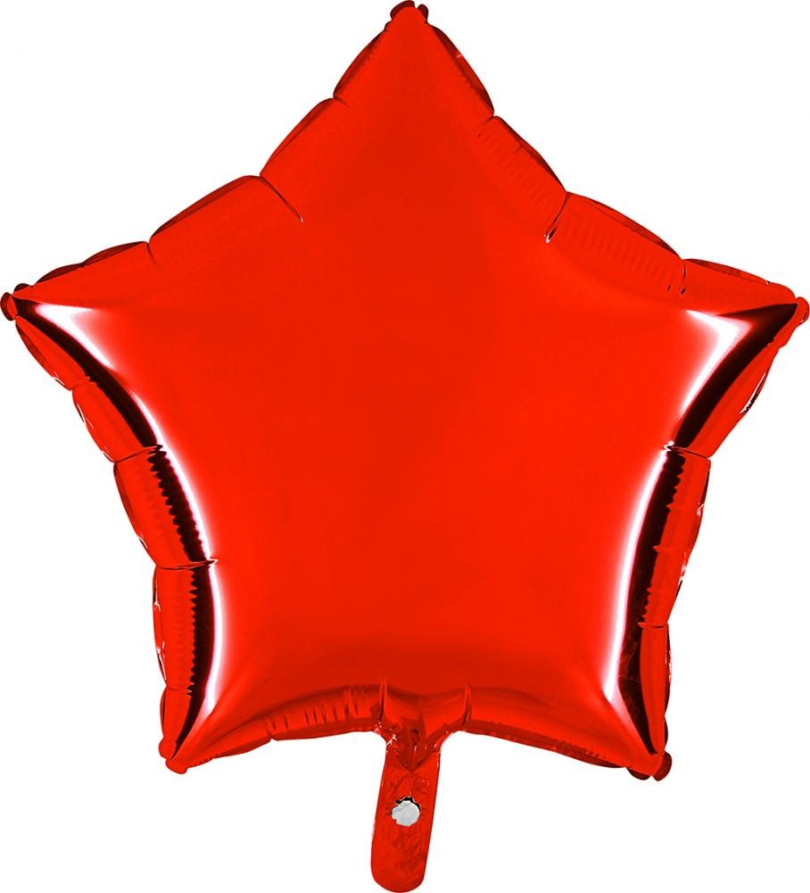 Palloncino Stella 18" Colore Rosso