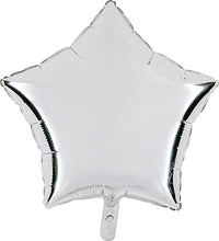 Palloncino Stella 18" Colore Argento Mylar 45 cm