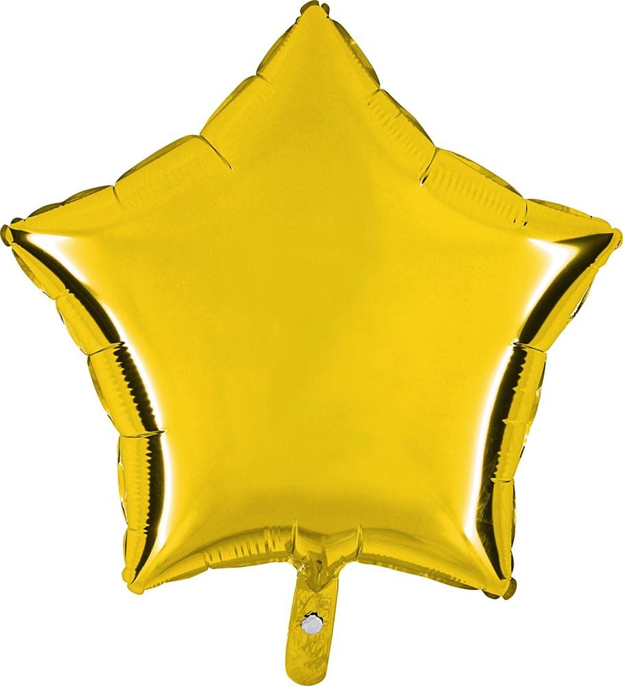 Palloncino Stella 18" Colore Oro