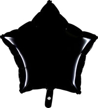 Palloncino Stella 18" Colore Nero Mylar 45 cm
