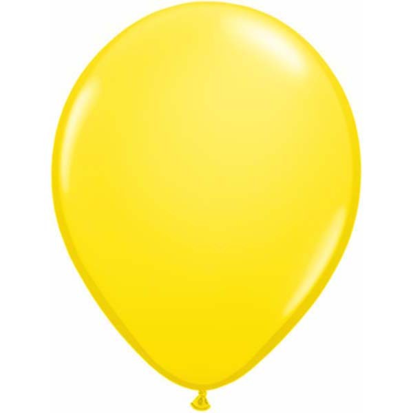 Palloncini in Lattice Giallo 14" da 50 pz