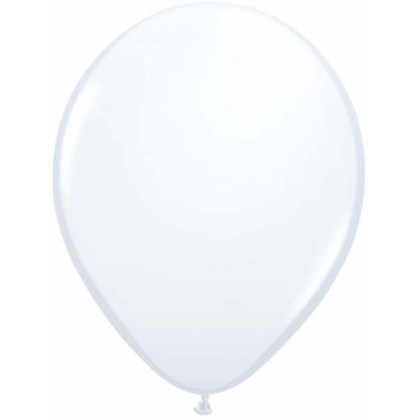 Palloncini in Lattice Bianco 14" da 50 pz