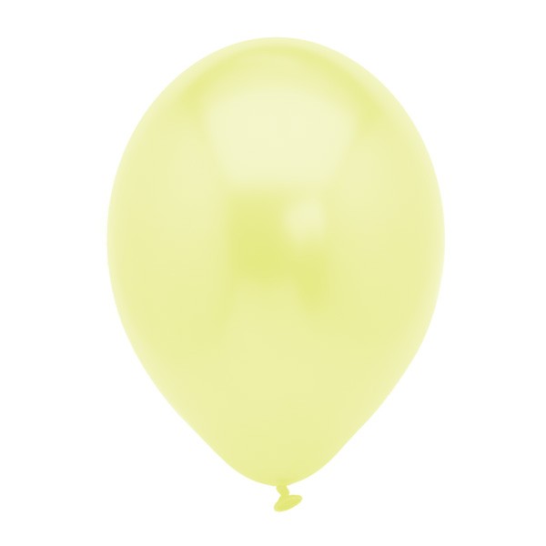 Palloncini in Lattice Metallizzato Avorio 14" da 50 pz