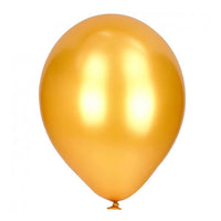 Palloncini in Lattice Metallizzato Oro 14" da 50 pz 36 cm
