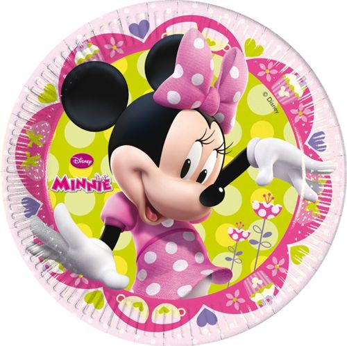 Piatti Minnie da 23 cm (8 pz)