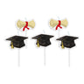 Candeline Picks Laurea (5pz) 8 cm
