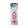 Candelina Rosa Maxi Numero 9 15 cm