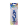 Candelina Celeste Maxi Numero 3 15 cm