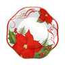 Piatti Stella di Natale da 18 cm (10 pz) Carta