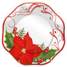 Piatti Stella di Natale Grandi da 32 cm (5 pz) Carta