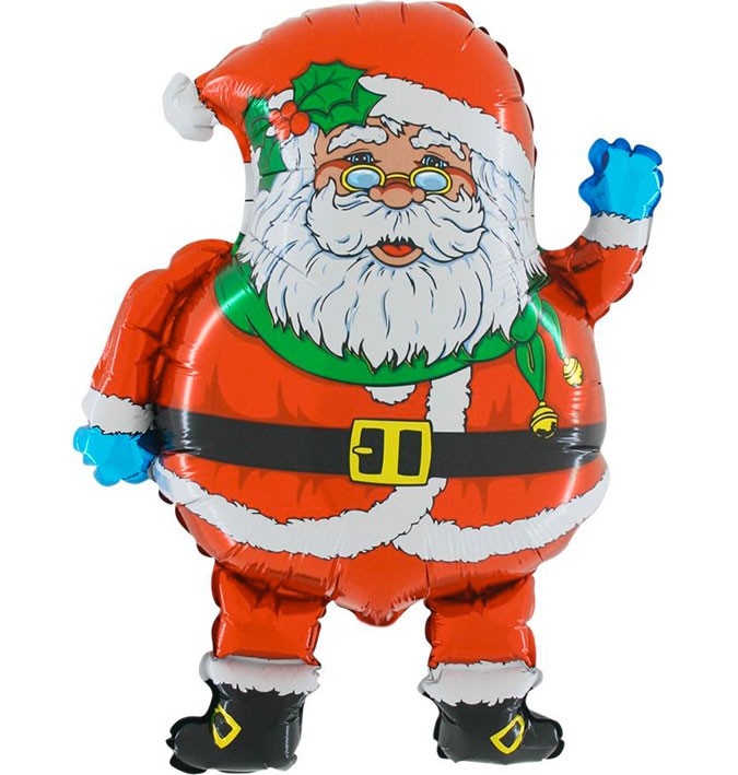 Palloncino MINI Babbo Natale