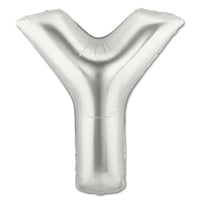 Palloncino Gigante Lettera Y Mylar 100 cm Oro Argento