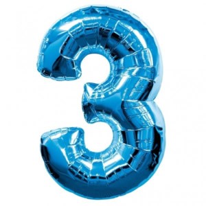 Palloncino Numero 3 (35 cm)